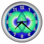 Interconnection Wall Clock (Silver)