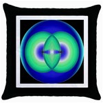 Interconnection Throw Pillow Case (Black)