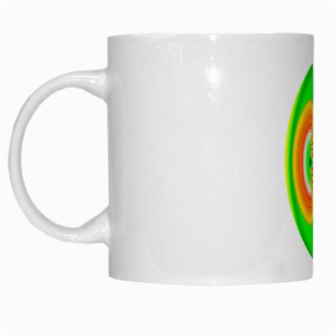 Interconnection White Mug from ArtsNow.com Left