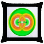 Interconnection Throw Pillow Case (Black)