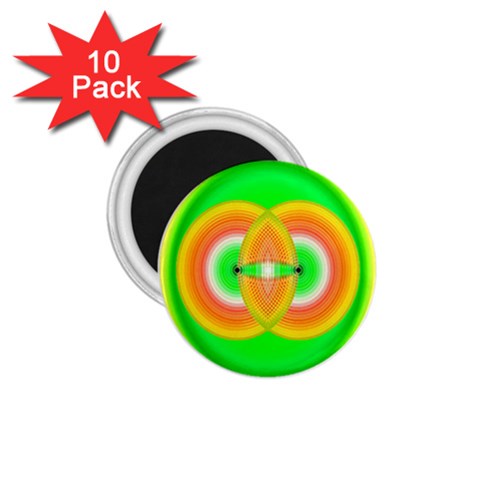 Interconnection 1.75  Magnet (10 pack)  from ArtsNow.com Front