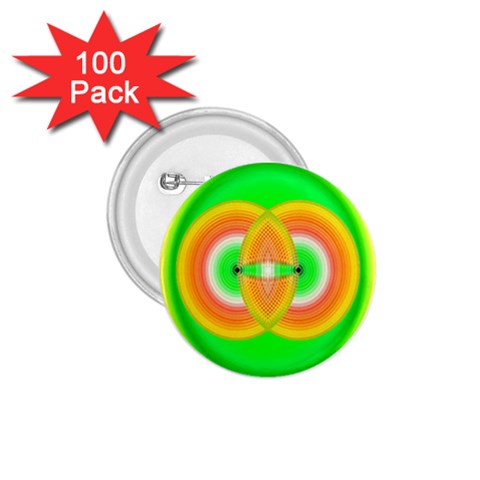 Interconnection 1.75  Button (100 pack)  from ArtsNow.com Front