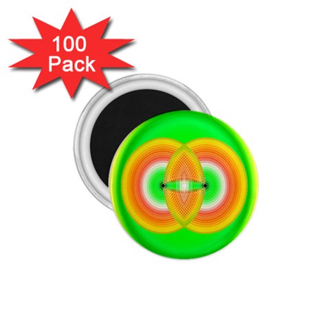 Interconnection 1.75  Magnet (100 pack)  from ArtsNow.com Front