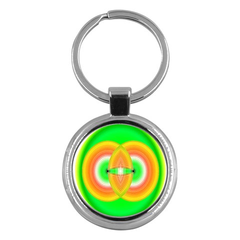 Interconnection Key Chain (Round) from ArtsNow.com Front