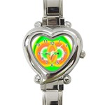 Interconnection Heart Italian Charm Watch