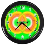 Interconnection Wall Clock (Black)