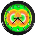 Interconnection Wall Clock (Black)