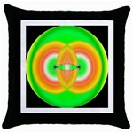 Interconnection Throw Pillow Case (Black)