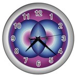 Interconnection Wall Clock (Silver)