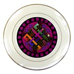 Endless Knot Porcelain Plate