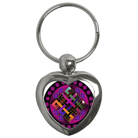 Endless Knot Key Chain (Heart) from ArtsNow.com Front