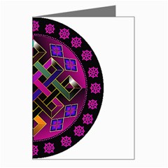 Endless Knot Greeting Card from ArtsNow.com Left