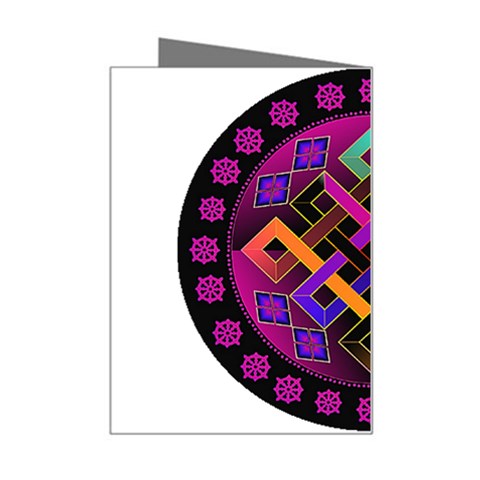 Endless Knot Mini Greeting Card from ArtsNow.com Right