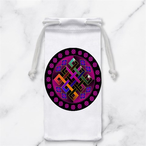 Endless Knot Jewelry Bag from ArtsNow.com Front