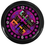 Endless Knot Wall Clock (Black)