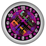 Endless Knot Wall Clock (Silver)