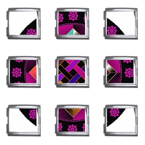 Endless Knot Mega Link Italian Charm (9 pack) from ArtsNow.com Front