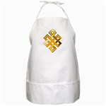 Endless Knot gold BBQ Apron