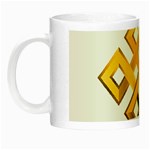 Endless Knot gold Night Luminous Mug