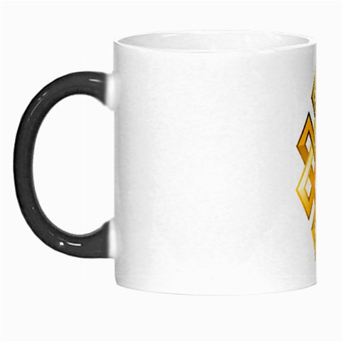 Endless Knot gold Morph Mug from ArtsNow.com Left