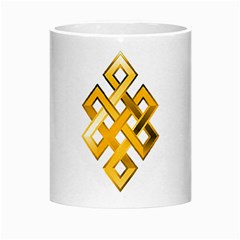 Endless Knot gold Morph Mug from ArtsNow.com Center