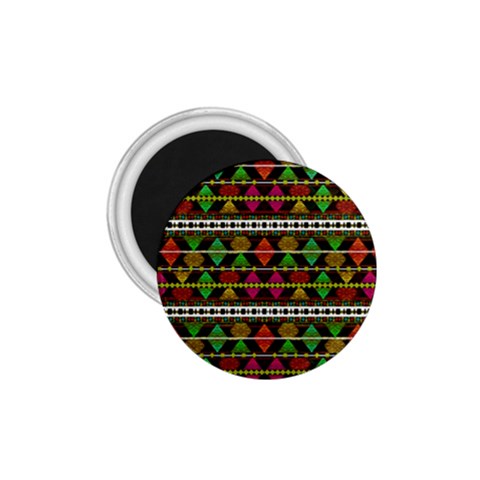 Aztec Style Pattern 1.75  Button Magnet from ArtsNow.com Front