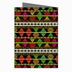 Aztec Style Pattern Greeting Card (8 Pack) from ArtsNow.com Right