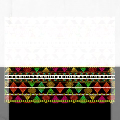 Aztec Style Pattern Jigsaw Puzzle (Rectangle) from ArtsNow.com Front