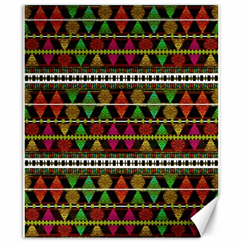 Aztec Style Pattern Canvas 20  x 24  (Unframed) from ArtsNow.com 19.57 x23.15  Canvas - 1