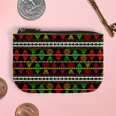 Aztec Style Pattern Coin Change Purse from ArtsNow.com Front