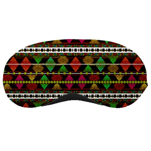 Aztec Style Pattern Sleeping Mask from ArtsNow.com Front