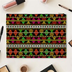 Aztec Style Pattern Cosmetic Bag (XL) from ArtsNow.com Back