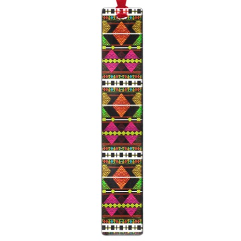 Aztec Style Pattern Large Bookmark from ArtsNow.com Front