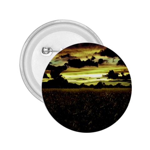 Dark Meadow Landscape  2.25  Button from ArtsNow.com Front