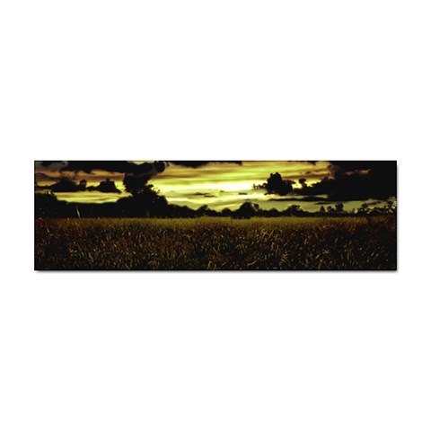 Dark Meadow Landscape  Bumper Sticker from ArtsNow.com Front