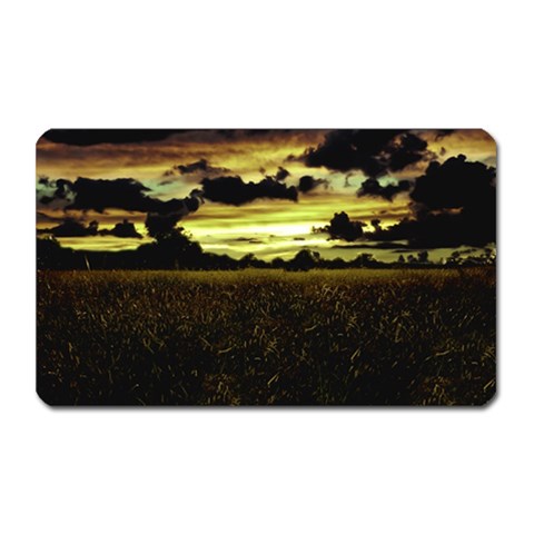 Dark Meadow Landscape  Magnet (Rectangular) from ArtsNow.com Front