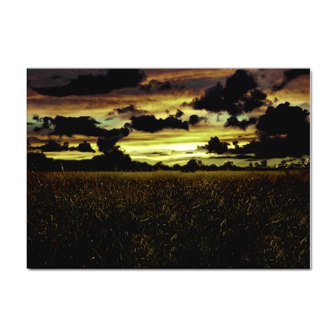 Dark Meadow Landscape  A4 Sticker 100 Pack from ArtsNow.com Front