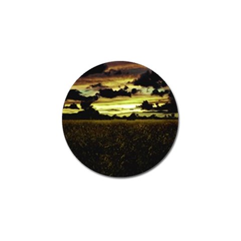 Dark Meadow Landscape  Golf Ball Marker from ArtsNow.com Front