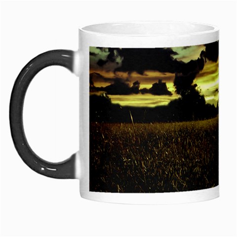 Dark Meadow Landscape  Morph Mug from ArtsNow.com Left