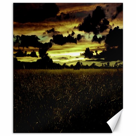 Dark Meadow Landscape  Canvas 8  x 10  (Unframed) from ArtsNow.com 8.15 x9.66  Canvas - 1