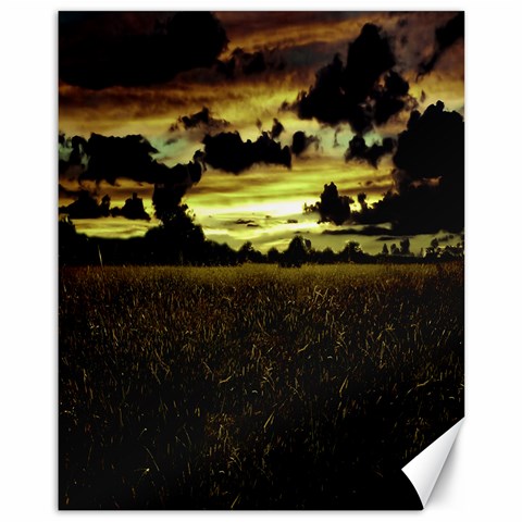 Dark Meadow Landscape  Canvas 11  x 14  (Unframed) from ArtsNow.com 10.95 x13.48  Canvas - 1