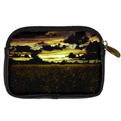 Dark Meadow Landscape  Digital Camera Leather Case from ArtsNow.com Back