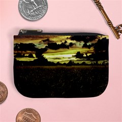 Dark Meadow Landscape  Coin Change Purse from ArtsNow.com Front