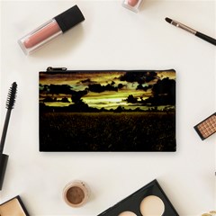 Dark Meadow Landscape  Cosmetic Bag (Small) from ArtsNow.com Front