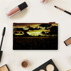 Dark Meadow Landscape  Cosmetic Bag (Small) from ArtsNow.com Back