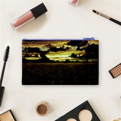 Dark Meadow Landscape  Cosmetic Bag (Small) from ArtsNow.com Back