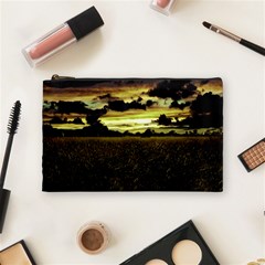 Dark Meadow Landscape  Cosmetic Bag (Medium) from ArtsNow.com Front