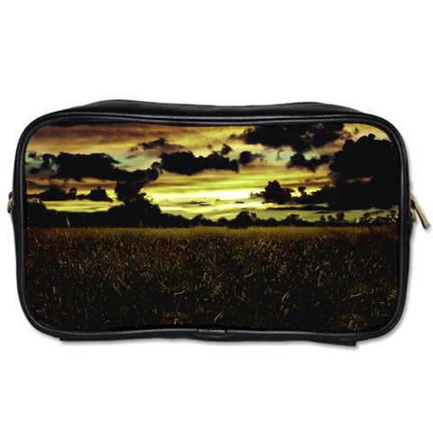 Dark Meadow Landscape  Travel Toiletry Bag (Two Sides) from ArtsNow.com Front