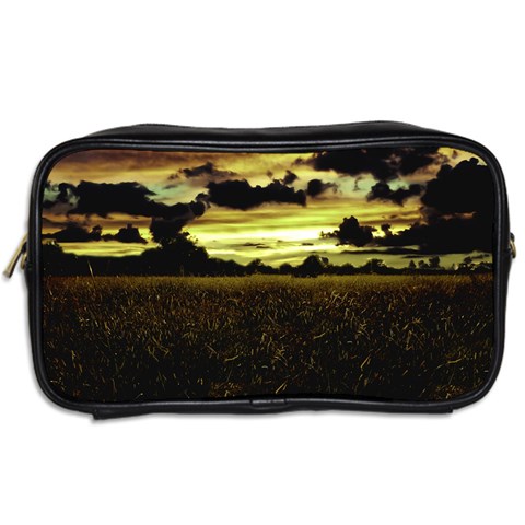 Dark Meadow Landscape  Travel Toiletry Bag (Two Sides) from ArtsNow.com Back