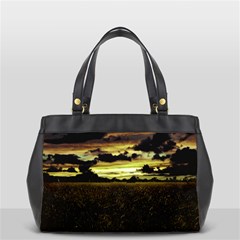 Dark Meadow Landscape  Oversize Office Handbag (Two Sides) from ArtsNow.com Front